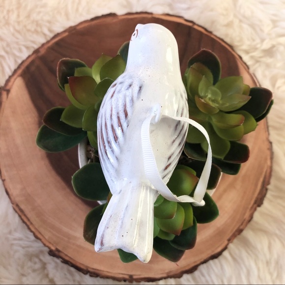 Pottery Barn Bird Christmas ornament NEW - Picture 2 of 4